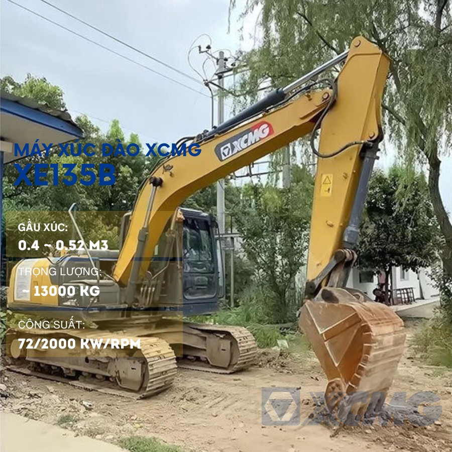 may xuc dao xcmg xe135b 5 may xuc dao xcmg xe135b 5