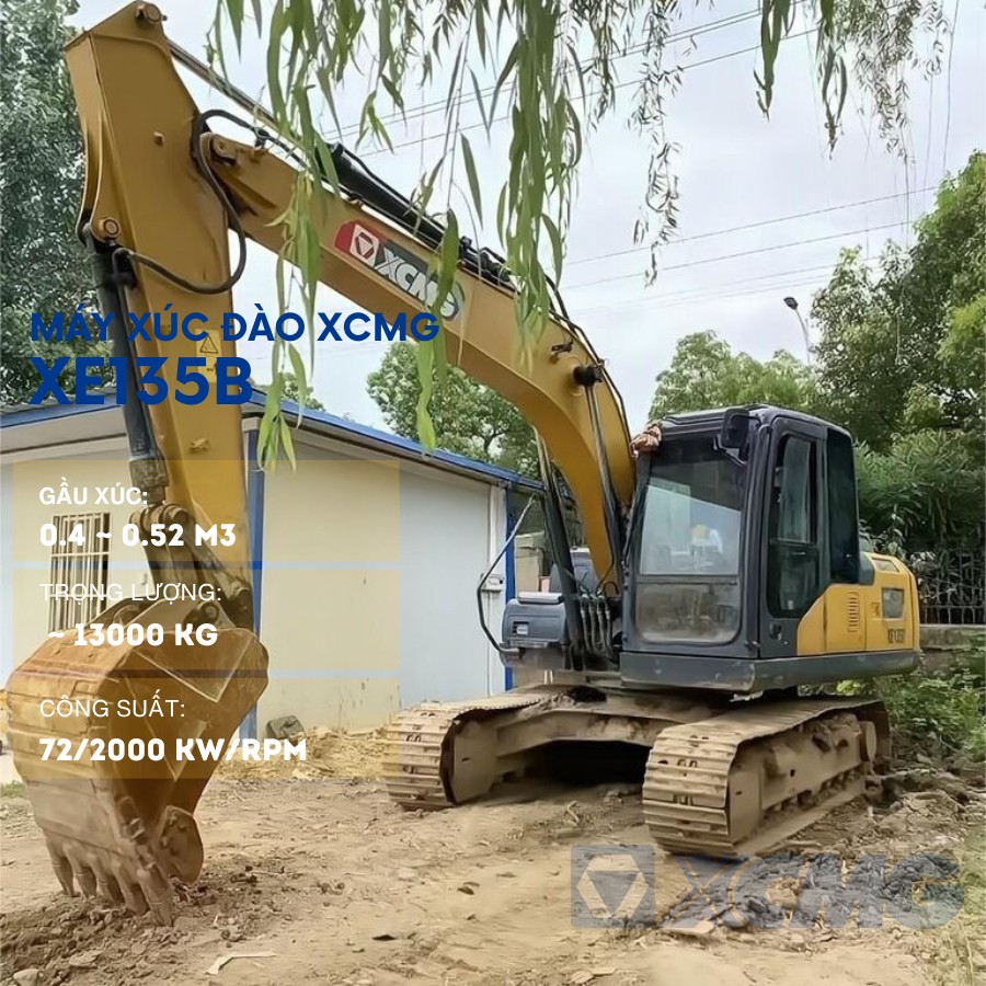may xuc dao xcmg xe135b 6 may xuc dao xcmg xe135b 6
