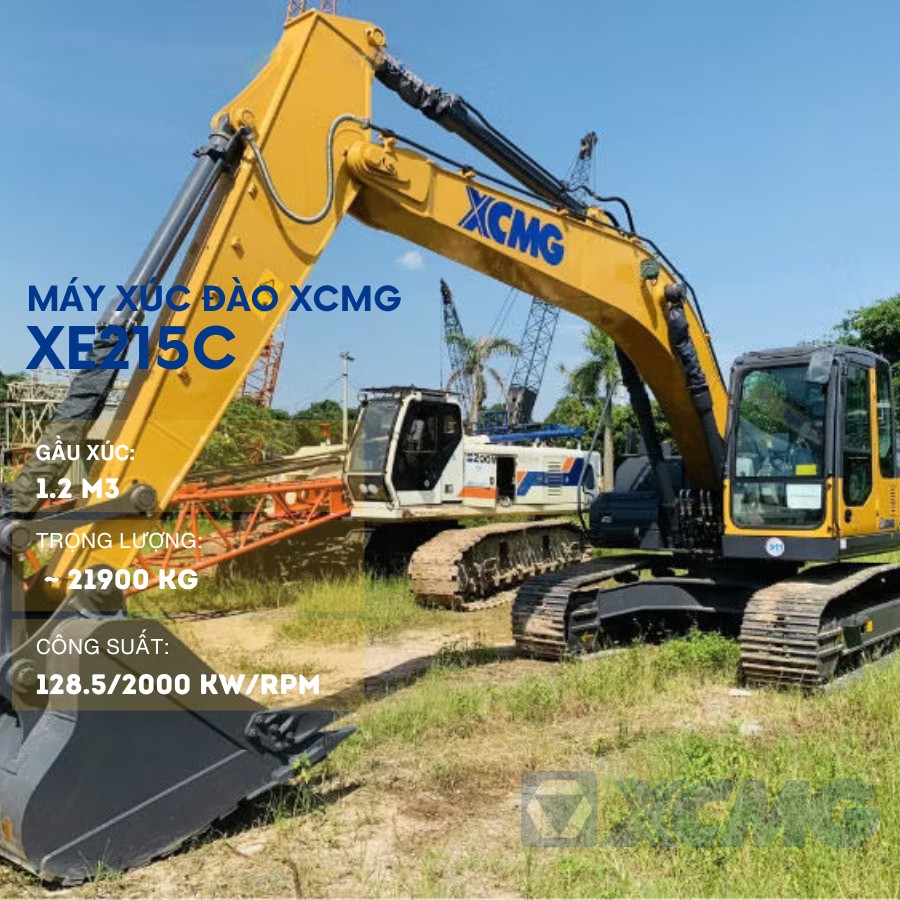 may xuc dao xcmg xe215c 5 may xuc dao xcmg xe215c 5