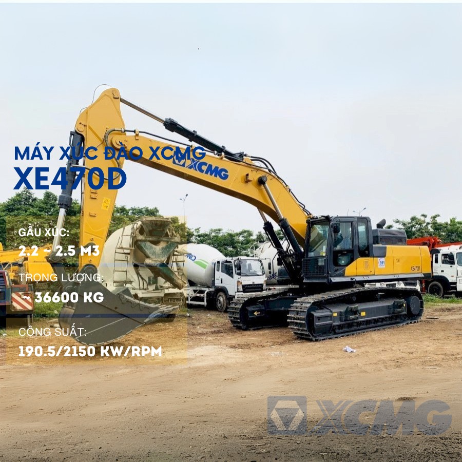 may xuc dao xcmg xe470d 7 may xuc dao xcmg xe470d 7