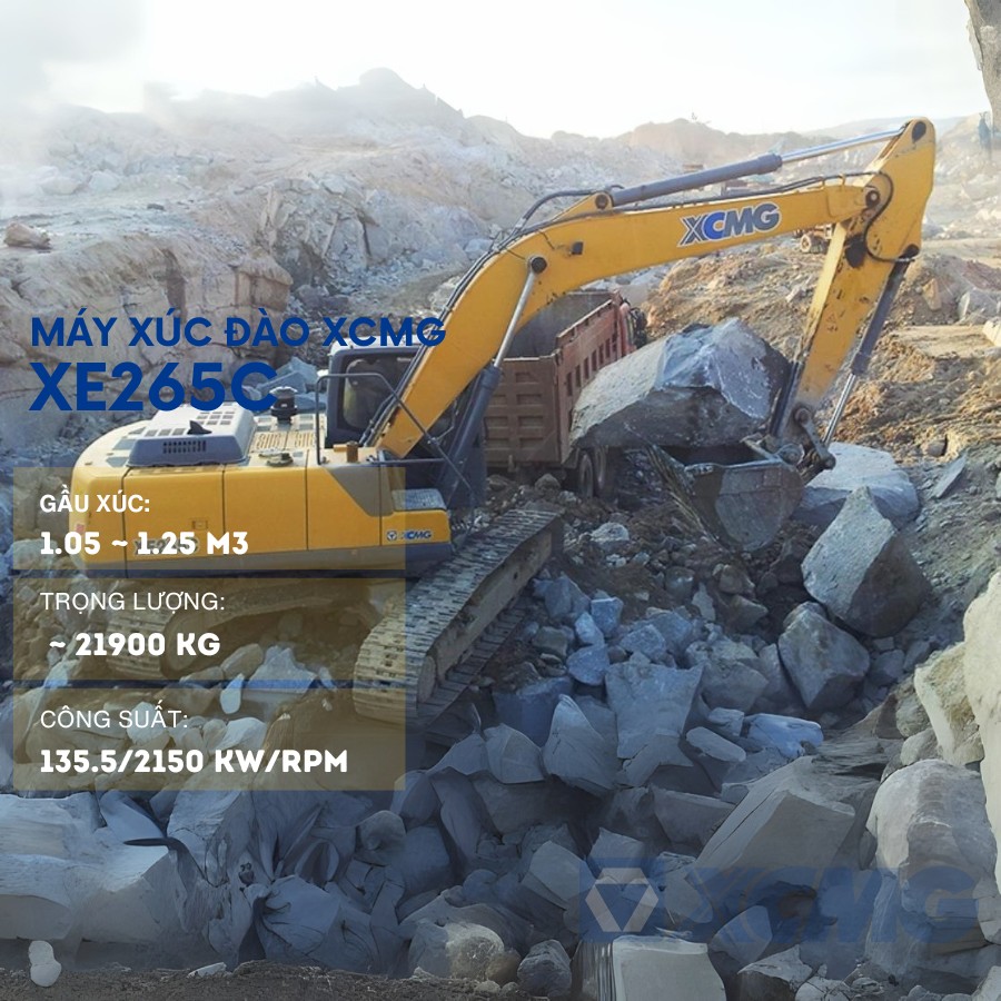 may xuc dao xe265c 6 may xuc dao xe265c 6