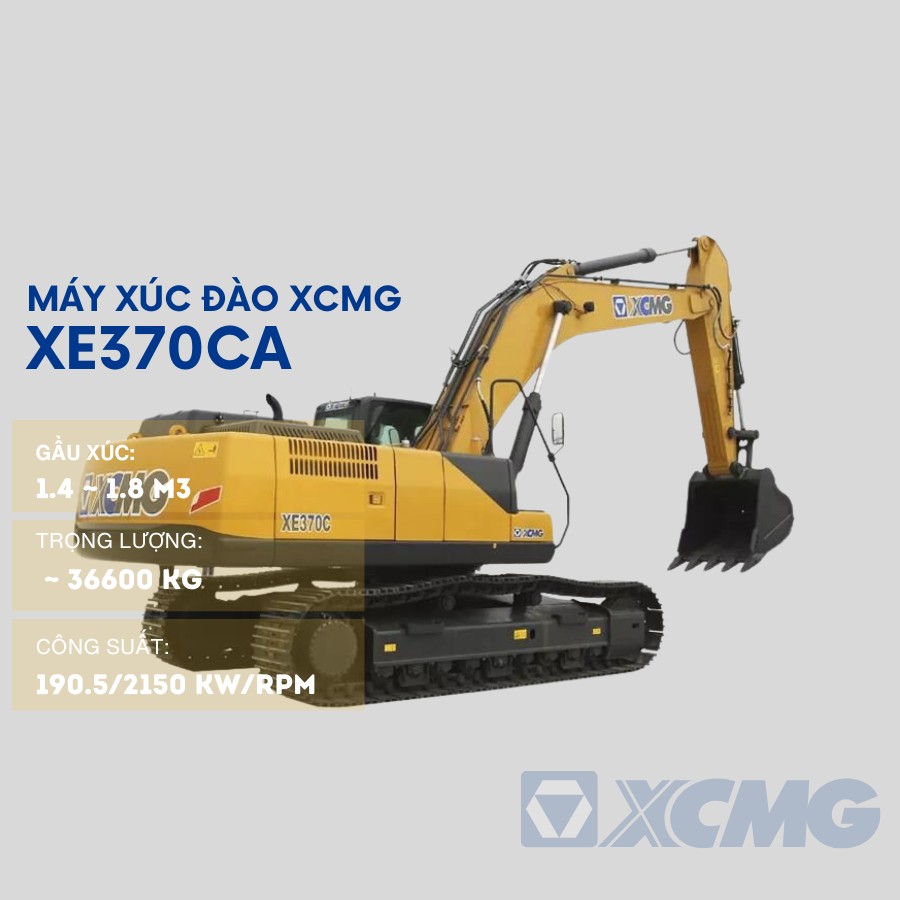 Máy Xúc Đào XE370CA