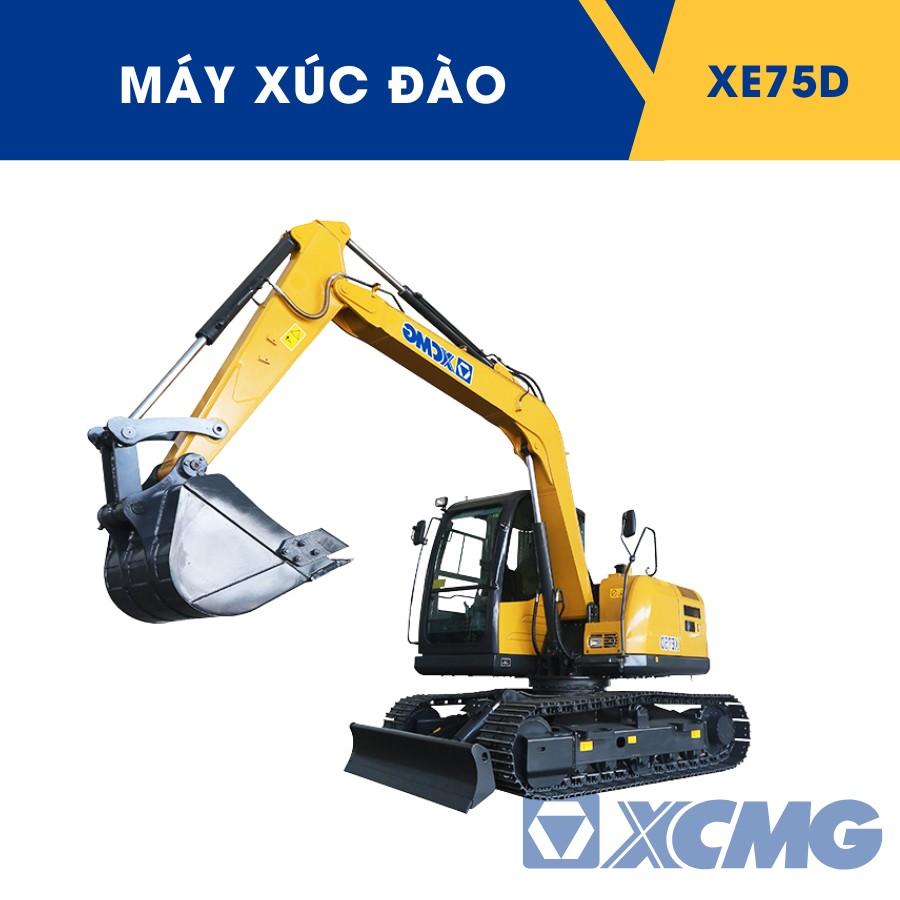 Máy Xúc Đào XE75D