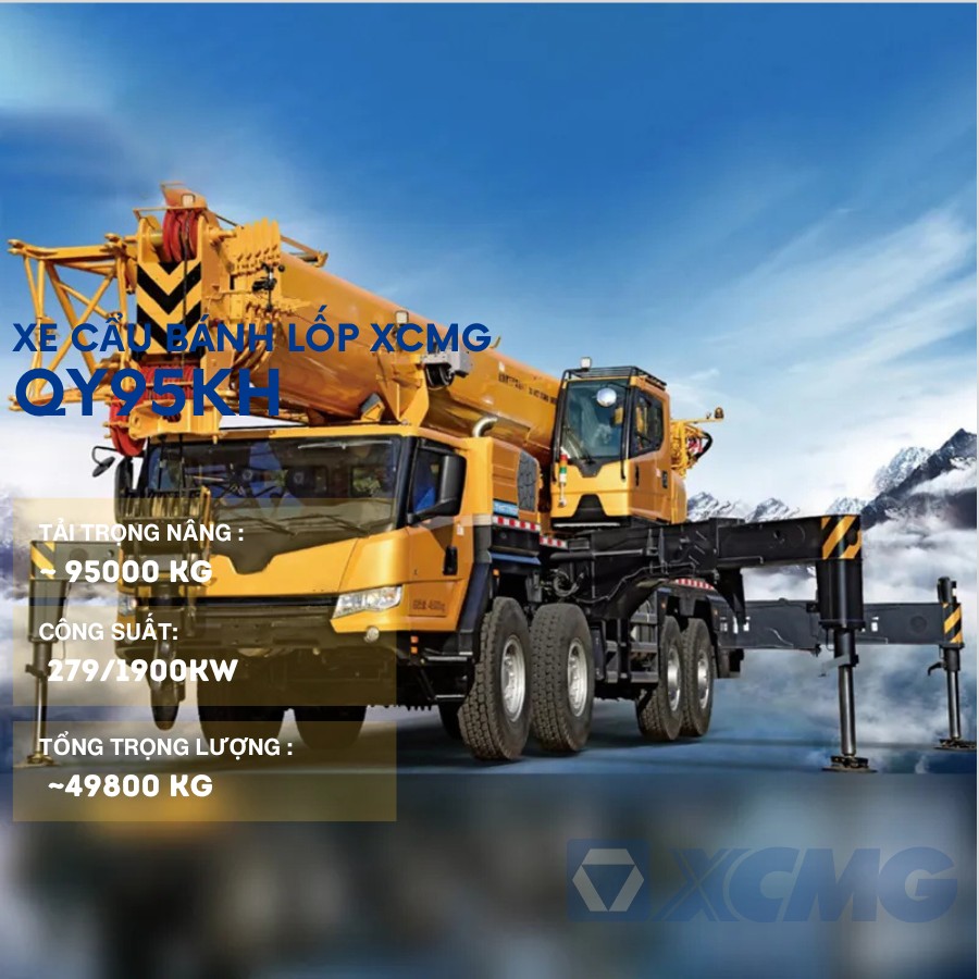 xe cau 95tan xcmg qy95kh 1 xe cau 95tan xcmg qy95kh 1