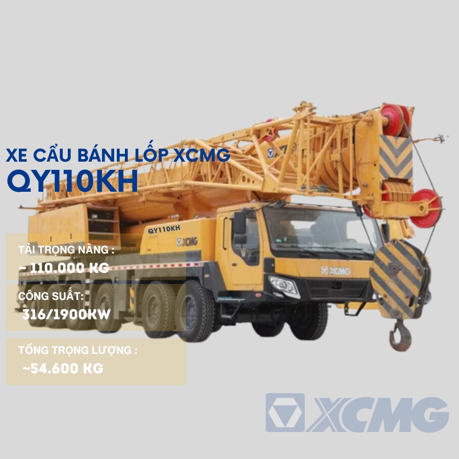 Xe Cẩu 110 Tấn QY110KH