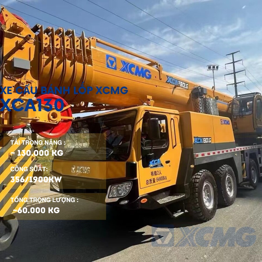 xe cau banh lop 130 tan xcmg xca130 6 xe cau banh lop 130 tan xcmg xca130 6