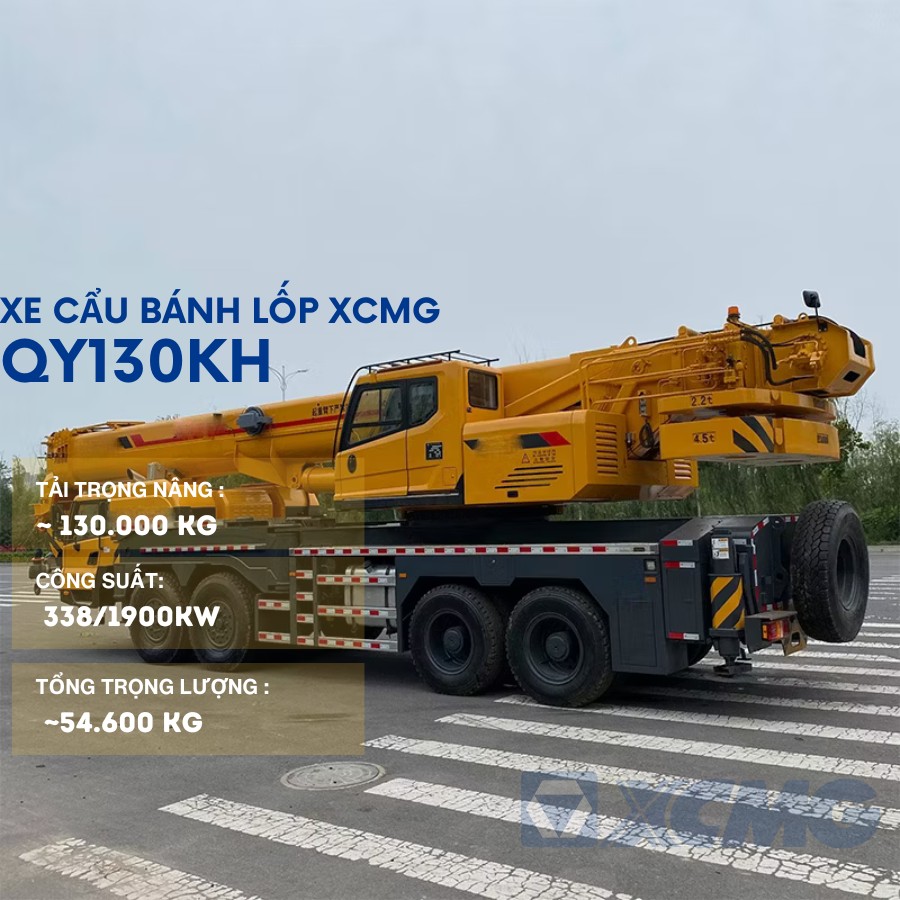 xe cau banh lop 130tan xcmg qy130kh 5 xe cau banh lop 130tan xcmg qy130kh 5