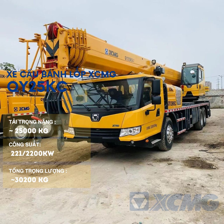 xe cau banh lop 25 tan qy25kc 7 xe cau banh lop 25 tan qy25kc 7